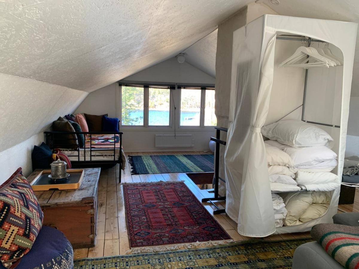 Feriehus Charmig Av Rustik Stil I Stockholms Omrade